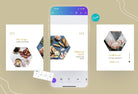 Ladystrategist Emily Food and Nutrition 6-Page Carousel Canva Template instagram canva templates social media templates etsy free canva templates