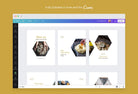 Ladystrategist Emily Food and Nutrition 6-Page Carousel Canva Template instagram canva templates social media templates etsy free canva templates