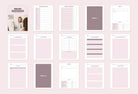 Ladystrategist English Teacher Planner Canva Template instagram canva templates social media templates etsy free canva templates