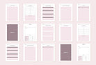 Ladystrategist English Teacher Planner Canva Template instagram canva templates social media templates etsy free canva templates