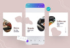 Ladystrategist Evelyn Fitness 6-Page Carousel Canva Template instagram canva templates social media templates etsy free canva templates