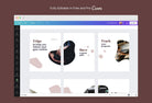 Ladystrategist Evelyn Fitness 6-Page Carousel Canva Template instagram canva templates social media templates etsy free canva templates
