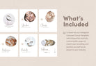 Ladystrategist Everly Educational 6-Page Carousel Canva Template instagram canva templates social media templates etsy free canva templates