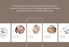 Ladystrategist Everly Educational 6-Page Carousel Canva Template instagram canva templates social media templates etsy free canva templates