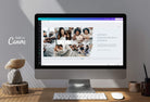 Ladystrategist Expert Facebook Cover for Photographers - Editable Canva Template instagram canva templates social media templates etsy free canva templates