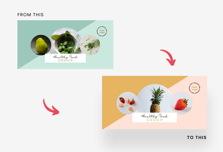 Ladystrategist Facebook Group Banner Cellery Canva Templates instagram canva templates social media templates etsy free canva templates