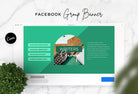 Ladystrategist Facebook Group Banner Emerald Canva Templates instagram canva templates social media templates etsy free canva templates