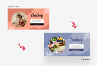 Ladystrategist Facebook Group Banner Tangerine Canva Templates instagram canva templates social media templates etsy free canva templates