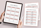 Ladystrategist Form and Data Plan Printable and Editable Canva Planner Template instagram canva templates social media templates etsy free canva templates