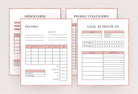 Ladystrategist Form and Data Plan Printable + Editable Canva Planner Template instagram canva templates social media templates etsy free canva templates