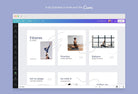 Ladystrategist Gianna Fitness 6-Page Carousel Canva Template instagram canva templates social media templates etsy free canva templates