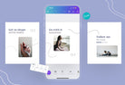 Ladystrategist Gianna Fitness 6-Page Carousel Canva Template instagram canva templates social media templates etsy free canva templates