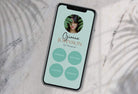 Ladystrategist Gianna Instagram Link in Bio Canva Landing Page Website instagram canva templates social media templates etsy free canva templates