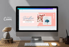 Ladystrategist Gigi Facebook Cover Canva Template instagram canva templates social media templates etsy free canva templates