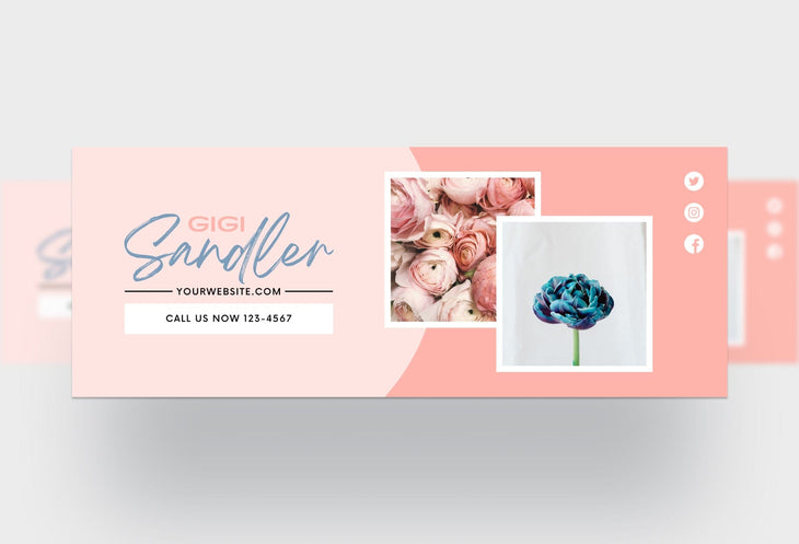 Ladystrategist Gigi Facebook Cover Canva Template instagram canva templates social media templates etsy free canva templates