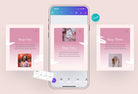Ladystrategist Good Vibes Carousel Instagram Engagement Booster Canva Template instagram canva templates social media templates etsy free canva templates