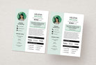 Ladystrategist Helena Speaker One-Sheet Canva Template instagram canva templates social media templates etsy free canva templates