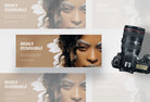 Ladystrategist Highly Fashionable Studio Facebook Cover for Photographers Editable Canva Template instagram canva templates social media templates etsy free canva templates