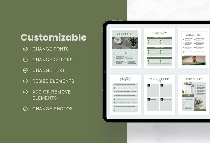 Ladystrategist Hillary Lead Magnet Editable Canva Template instagram canva templates social media templates etsy free canva templates