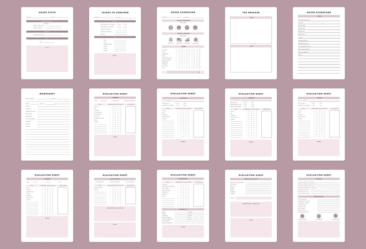 Ladystrategist Home Buying Planner Canva Template instagram canva templates social media templates etsy free canva templates