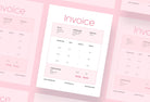 Ladystrategist Invoice Canva Template Bundle instagram canva templates social media templates etsy free canva templates