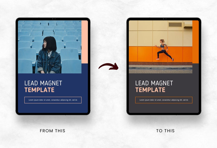 Ladystrategist Isabella Lead Magnet Editable Canva Template instagram canva templates social media templates etsy free canva templates