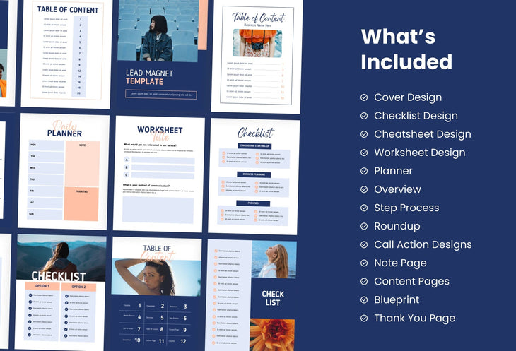 Ladystrategist Isabella Lead Magnet Editable Canva Template instagram canva templates social media templates etsy free canva templates