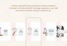 Ladystrategist Joan Coaching 6-Page Carousel Canva Template instagram canva templates social media templates etsy free canva templates