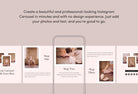 Ladystrategist Jolly Carousel Instagram Engagement Booster Canva Template instagram canva templates social media templates etsy free canva templates