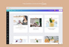 Ladystrategist Layla Food and Nutrition 6-Page Carousel Canva Template instagram canva templates social media templates etsy free canva templates