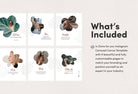 Ladystrategist Lilian Educational 6-Page Carousel Canva Template instagram canva templates social media templates etsy free canva templates