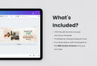 Ladystrategist Maeve Facebook Cover Canva Template instagram canva templates social media templates etsy free canva templates