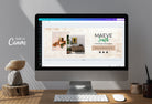 Ladystrategist Maeve Facebook Cover Canva Template instagram canva templates social media templates etsy free canva templates