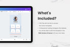 Ladystrategist Maia Instagram Link in Bio Canva Landing Page Website instagram canva templates social media templates etsy free canva templates