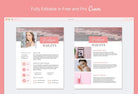 Ladystrategist Malena Baileys Media Kit Canva Template for Influencers instagram canva templates social media templates etsy free canva templates