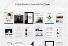 Ladystrategist Marble Gold Service Providers Bundle instagram canva templates social media templates etsy free canva templates