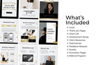Ladystrategist Marble Gold Service Providers Bundle instagram canva templates social media templates etsy free canva templates