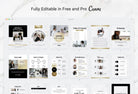 Ladystrategist Marble Gold Service Providers Bundle instagram canva templates social media templates etsy free canva templates