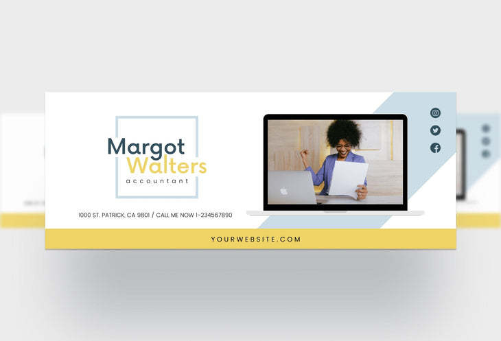 Ladystrategist Margot Facebook Cover Canva Template instagram canva templates social media templates etsy free canva templates