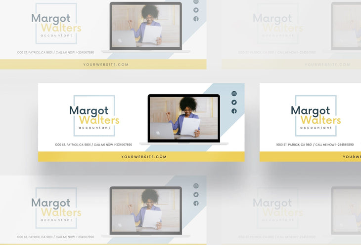 Ladystrategist Margot Facebook Cover Canva Template instagram canva templates social media templates etsy free canva templates