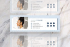 Ladystrategist Maria Email Signature Template Editable Canva Template Rose Gold instagram canva templates social media templates etsy free canva templates