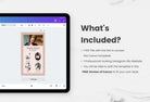 Ladystrategist Maria Instagram Link in Bio Canva Landing Page Website instagram canva templates social media templates etsy free canva templates