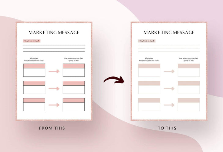 Ladystrategist Marketing Strategy Printable and Editable Canva Planner Template instagram canva templates social media templates etsy free canva templates