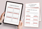 Ladystrategist Marketing Strategy Printable and Editable Canva Planner Template instagram canva templates social media templates etsy free canva templates