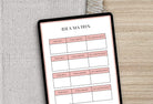 Ladystrategist Marketing Strategy Printable and Editable Canva Planner Template instagram canva templates social media templates etsy free canva templates