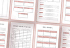Ladystrategist Marketing Strategy Printable and Editable Canva Planner Template instagram canva templates social media templates etsy free canva templates