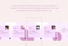 Ladystrategist Mia Coaching 6-Page Carousel Canva Template instagram canva templates social media templates etsy free canva templates