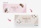 Ladystrategist Molly Facebook Cover Canva Template instagram canva templates social media templates etsy free canva templates