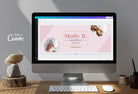 Ladystrategist Molly Facebook Cover Canva Template instagram canva templates social media templates etsy free canva templates