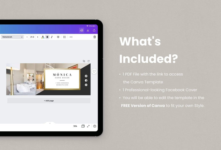 Ladystrategist Monica Facebook Cover Canva Template instagram canva templates social media templates etsy free canva templates